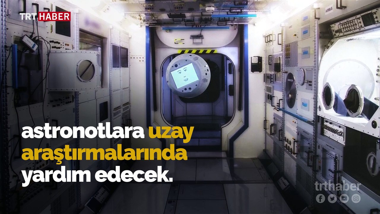 Dünyanın ilk uçan robotu CIMON astronotlara yardım edecek