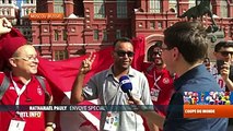 Mondial 2018: rencontre avec des supporters tunisiens à Moscou