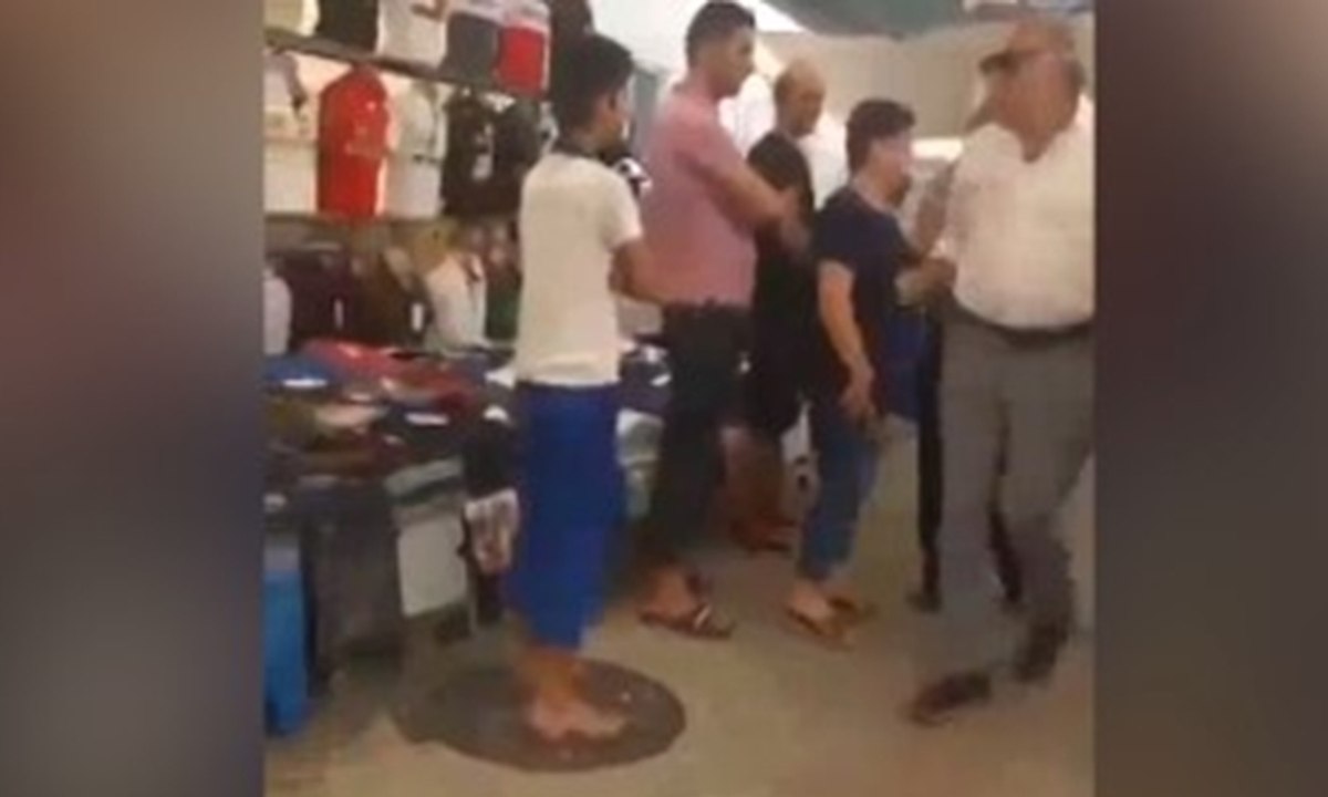 'Kes sesini şerefsiz! Aldırırım seni'