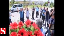 HDP ile miting yapan CHP şehit cenazesine çelenk gönderdi ortalık karıştı