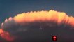 UFO Orbs flying around a very mysterious cloud in the skies of Mexico