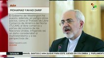 Irán critica decisión de EE.UU. de salir de acuerdos internacionales