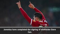 Emre Can officially moves to Juventus