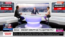 Morandini Live : Vincent Cerutti officialise son départ de TF1 (vidéo)