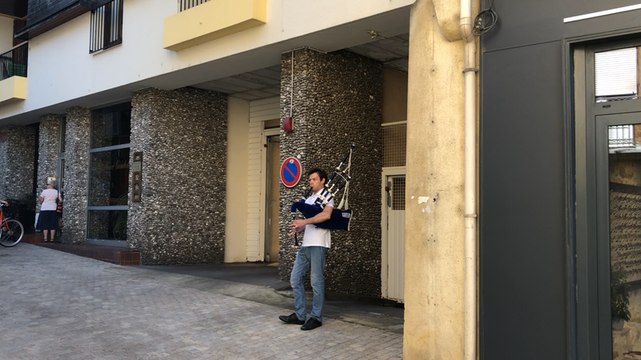 Les premiers musiciens arrivent