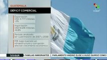 Guatemala alcanza déficit de 2,300 mdd por desajuste en exportaciones