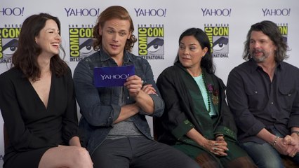 Outlander - Cast & Creator play 'Stump the Stars '(sub Ita)
