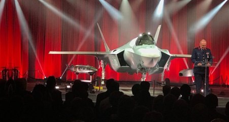 F-35 Uçakları İçin Yapılan Teslim Töreninden Muhteşem Görüntüler