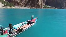 One of the Bluest lakes in the World - Attabad Lake Gojal, Hunza Gilgit Baltistan Pakistan #BeautifulPakistan Video Credits: Basitt