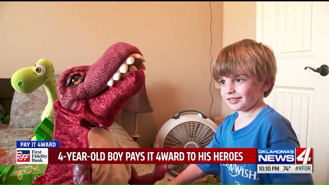 Garbage Truck Drivers Help Make 4-Year-Old Boy's Dream Come True