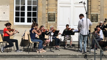 La fête de la musique à la tapisserie de Bayeux