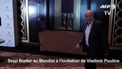 Blatter ne se sent "pas rejeté" par le monde du football