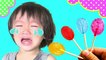 Learn Colors for Kids With Candy Lollipops Children Toddlers Finger Family Nursery Rhyme Songs