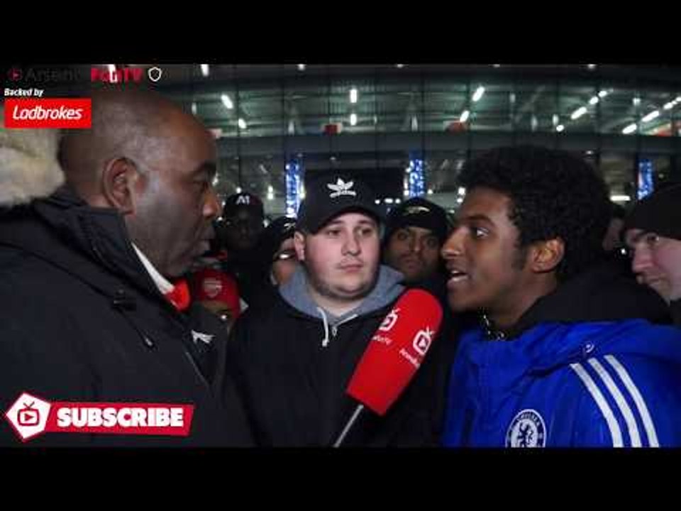 Arsenal 2-2 Chelsea | Chelsea Fans Say It Was A Penalty (100 Percent Chelsea)
