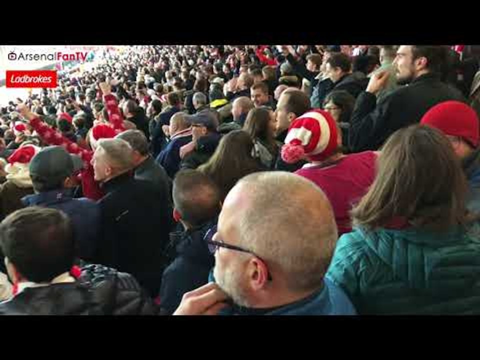 Arsenal 3-3 Liverpool | Goal Celebrations Inside The Emirates Stadium