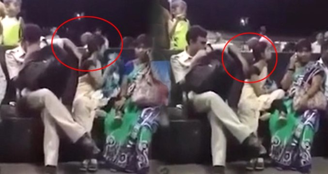 Hindistan'da Polis Memuru, Genç Kadını Uyuma Numarası Yaparak Taciz Etti!
