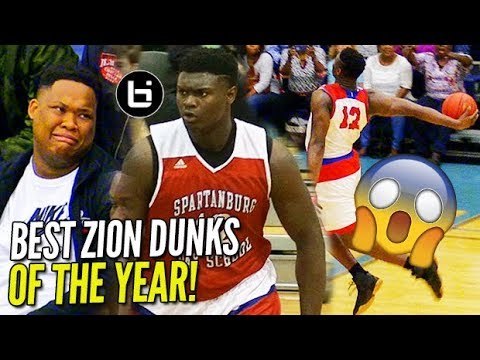 Zion Williamson DUNKS OF THE YEAR! WINDMILLS, 360s, BETWEEN THE LEGS!