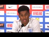 Marcus Rashford Reacts To VAR Decisions In England's Opening World Cup Game - Embargo Extras