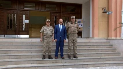 Jandarma Genel Komutanı Çetin, Vali Yavuz'u Ziyaret Etti