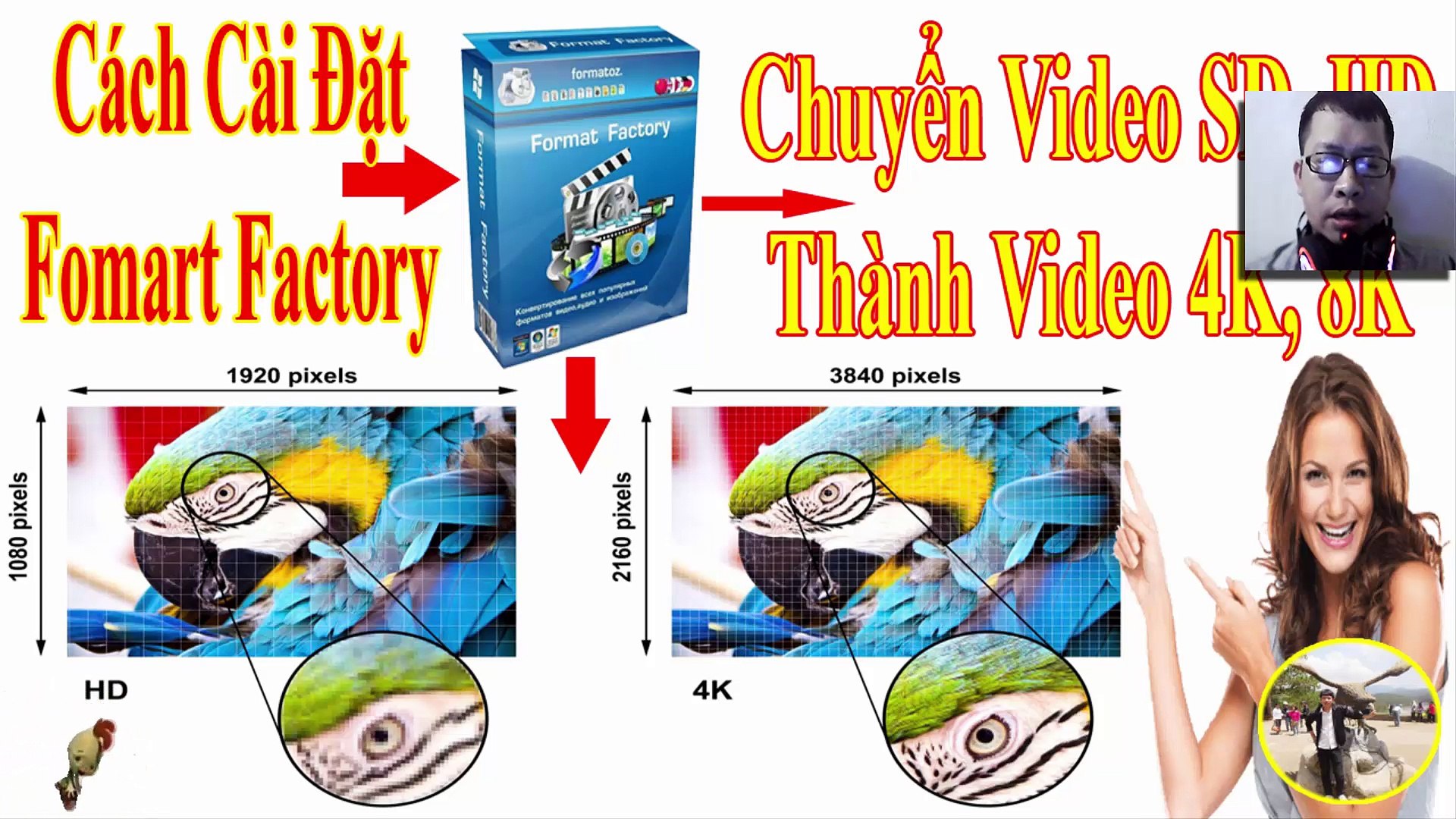 Hướng dẫn cài đặt Format Factory - Chuyển đổi video SD, HD thành video 4K, 8K