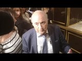 Sepp Blatter Arrives In Moscow For World Cup