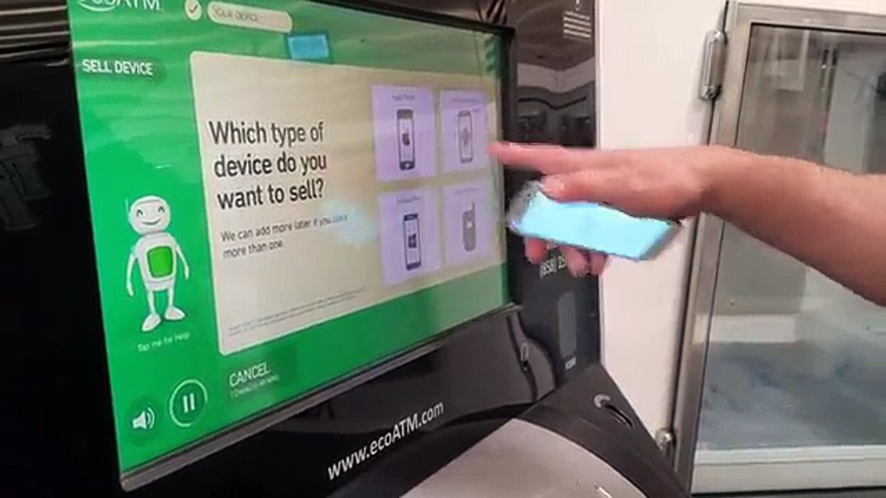 Selling my broken Samsung Galaxy S3 at the Eco-atm!