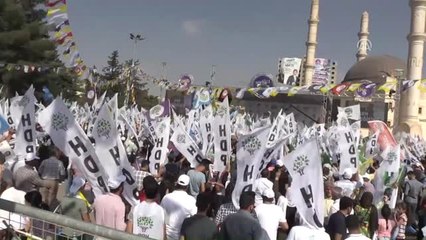 Hdp'nin Mardin ve Siirt Mitingi