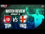 Tunisia 1-2 England - Full Time Phone In - FanPark Live