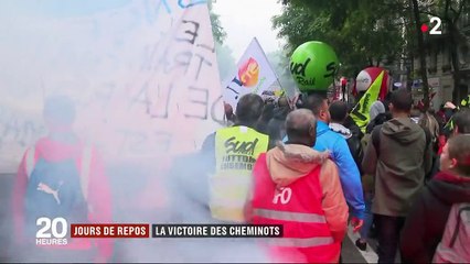 Jours de repos : la victoire des cheminots