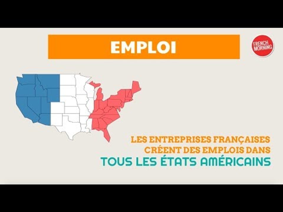 Infographie : les chiffres du rayonnement économique français aux Etats-Unis