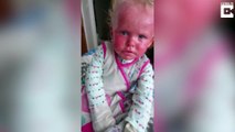 Ce pauvre bébé est couvert de Psoriasis