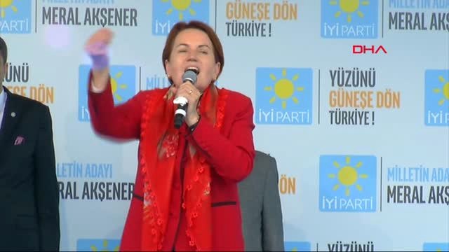 İstanbul Meral Akşener Fatih'te Konuştu