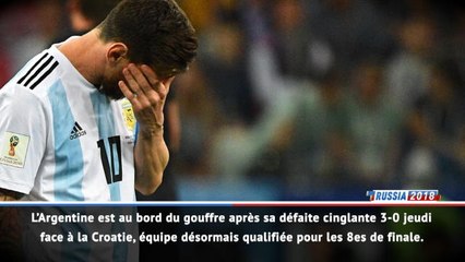 Fast match report - Argentine 0-3 Croatie