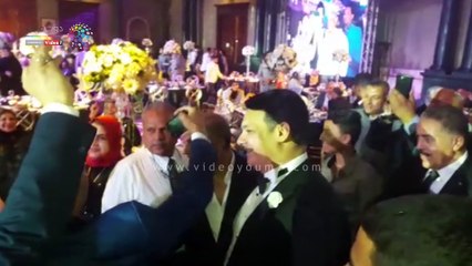 محمود الخطيب بحفل زفاف عمرو بركات صانع العاب الاهلى