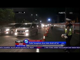 Video herunterladen: NET.MUDIK 2018 - Imbas One Way di Tol Jakarta-Cikampek,Jalur Arteri Kalimalang Macet -NET5