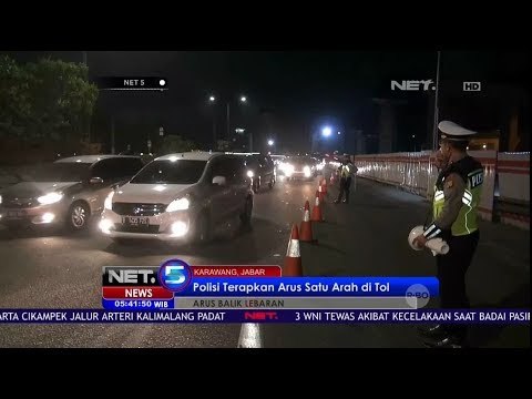 NET.MUDIK 2018 - Imbas One Way di Tol Jakarta-Cikampek,Jalur Arteri Kalimalang Macet -NET5