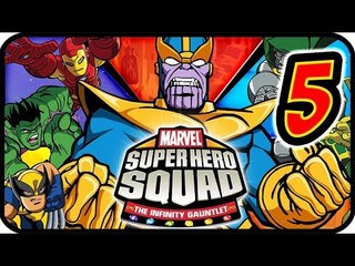 Marvel Super Hero Squad: The Infinity Gauntlet Walkthrough Part 5 (PS3, X360, Wii) Soul of a Maze