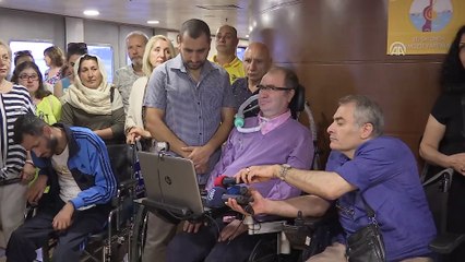 ALS hastalarına boğaz turu morali - İSTANBUL