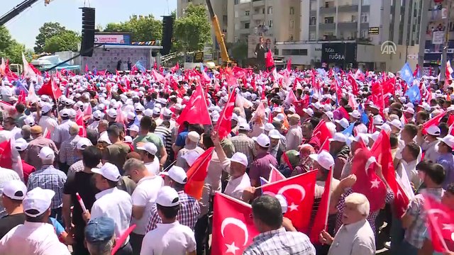 Şimşek ve Ünal, AK Parti'nin Kahramanmaraş mitingine katıldı - KAHRAMANMARAŞ