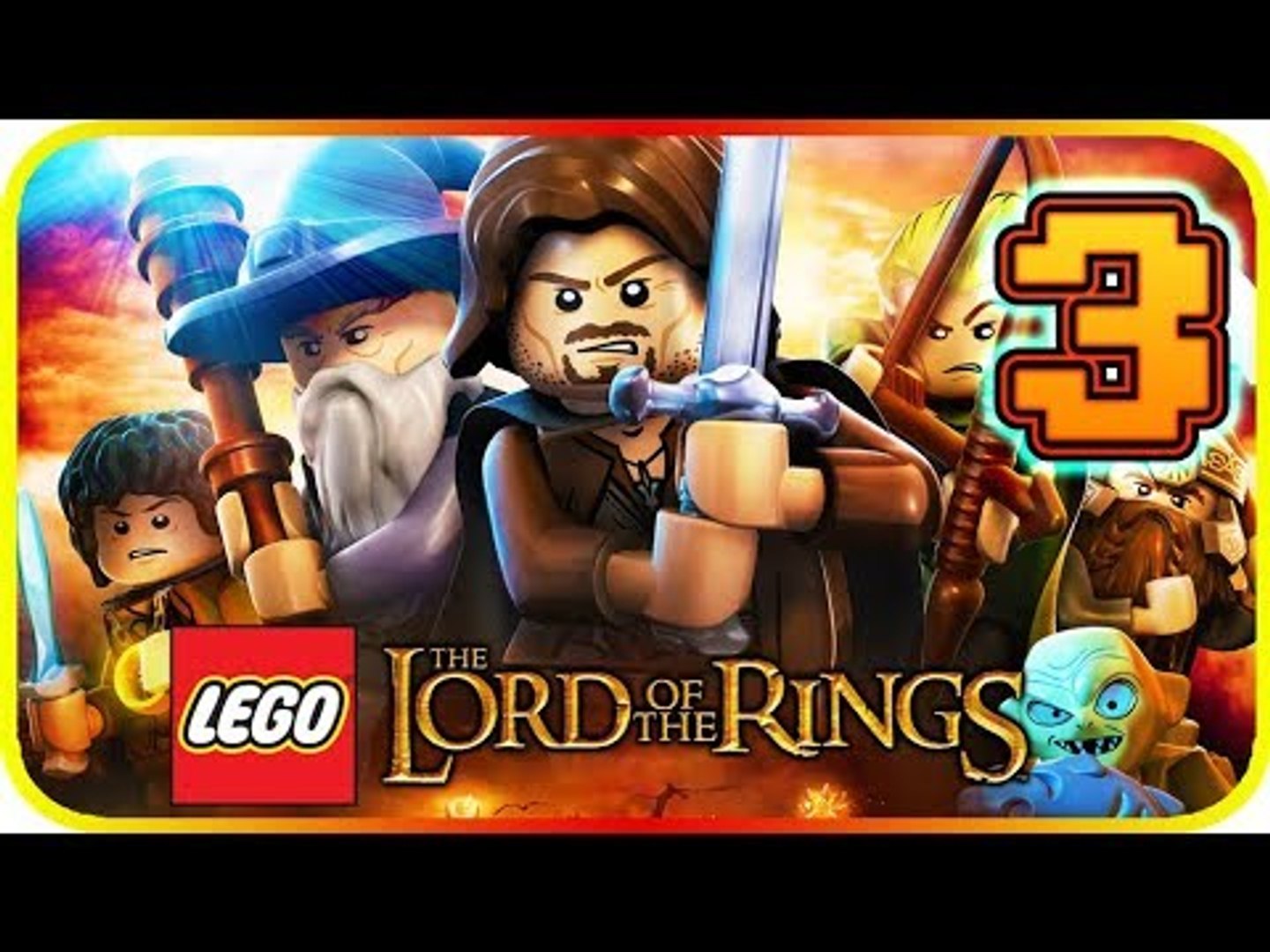 dans Beurs Ziek persoon LEGO The Lord of the Rings Walkthrough Part 3 (PS3, X360, Wii) Weathertop -  video Dailymotion
