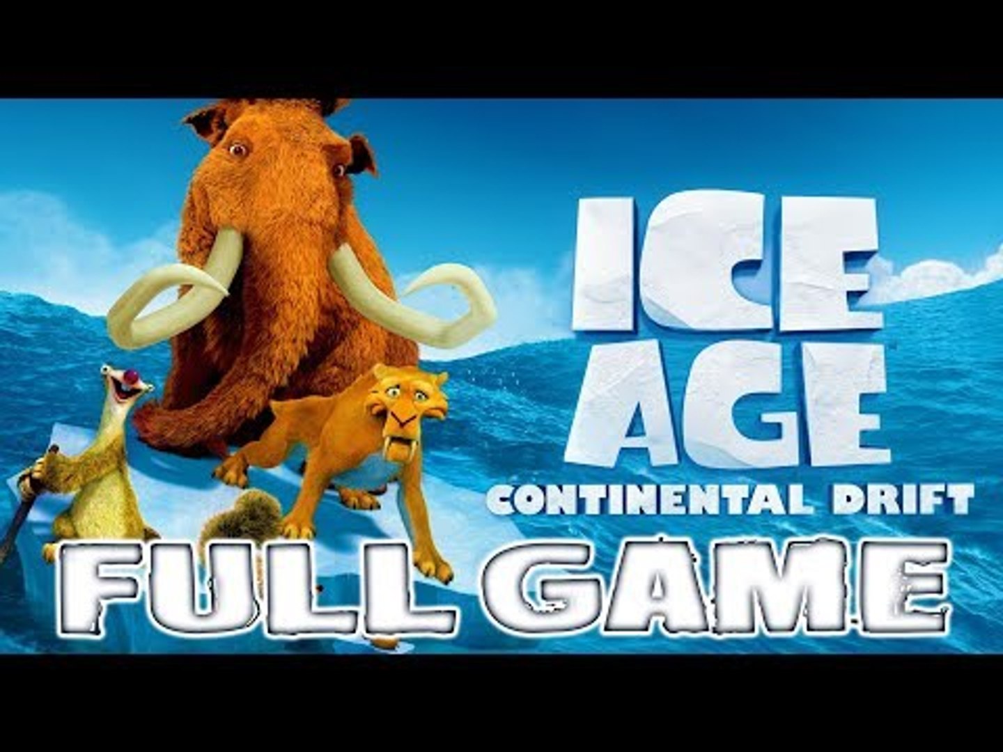 Ice Age 4: Continental Drift Walkthrough FULL Movie GAME Longplay (PS3,  X360, Wii, PC) Story Mode - video Dailymotion