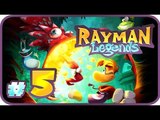 Rayman Legends Walkthrough Part 5 (PS4) Co-op No Commentary