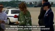 Melania Trump: une veste qui fait polémique