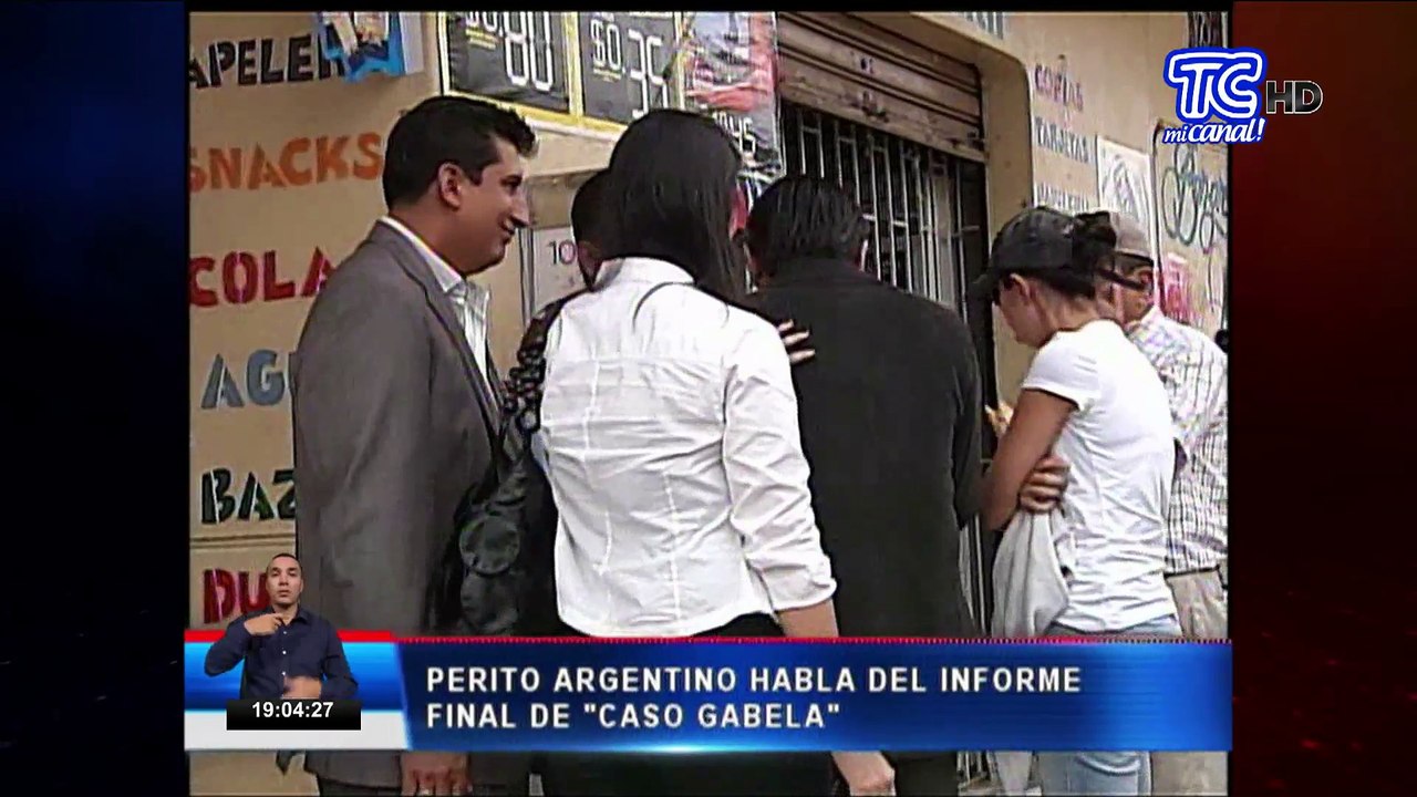 En exclusiva perito argentino habla del caso Gabela
