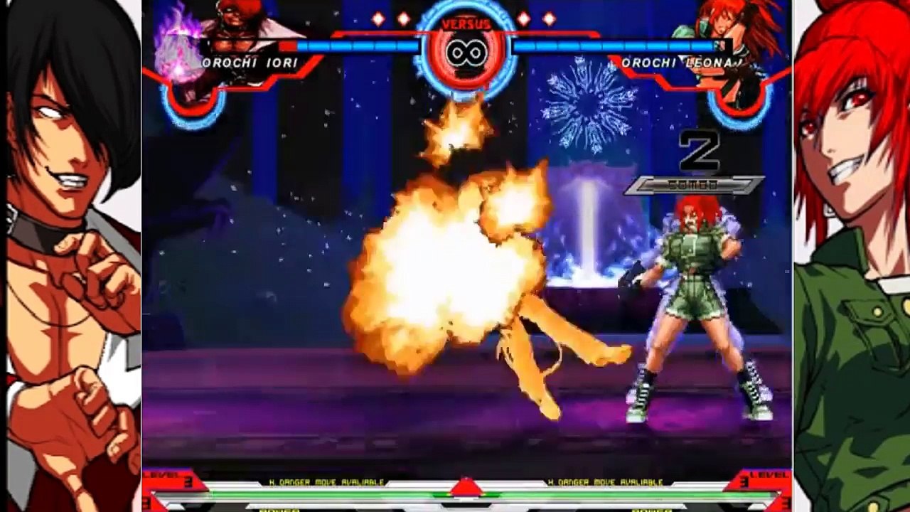Epic Battle - Orochi Iori Vs Orochi Leona