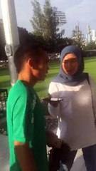 Latihan timnas u23 jelang hadapi korea selatan