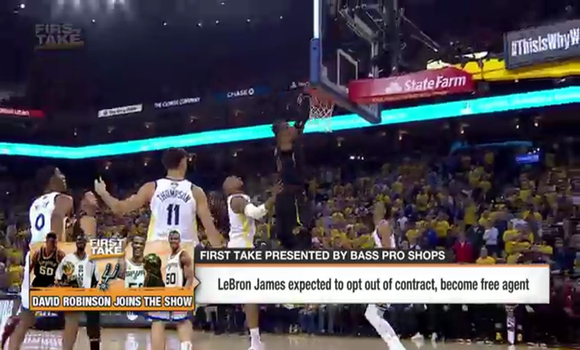 David Robinson, Kawhi Leonard, LeBron James ve 2018 NBA draftı hakkında konuştu.