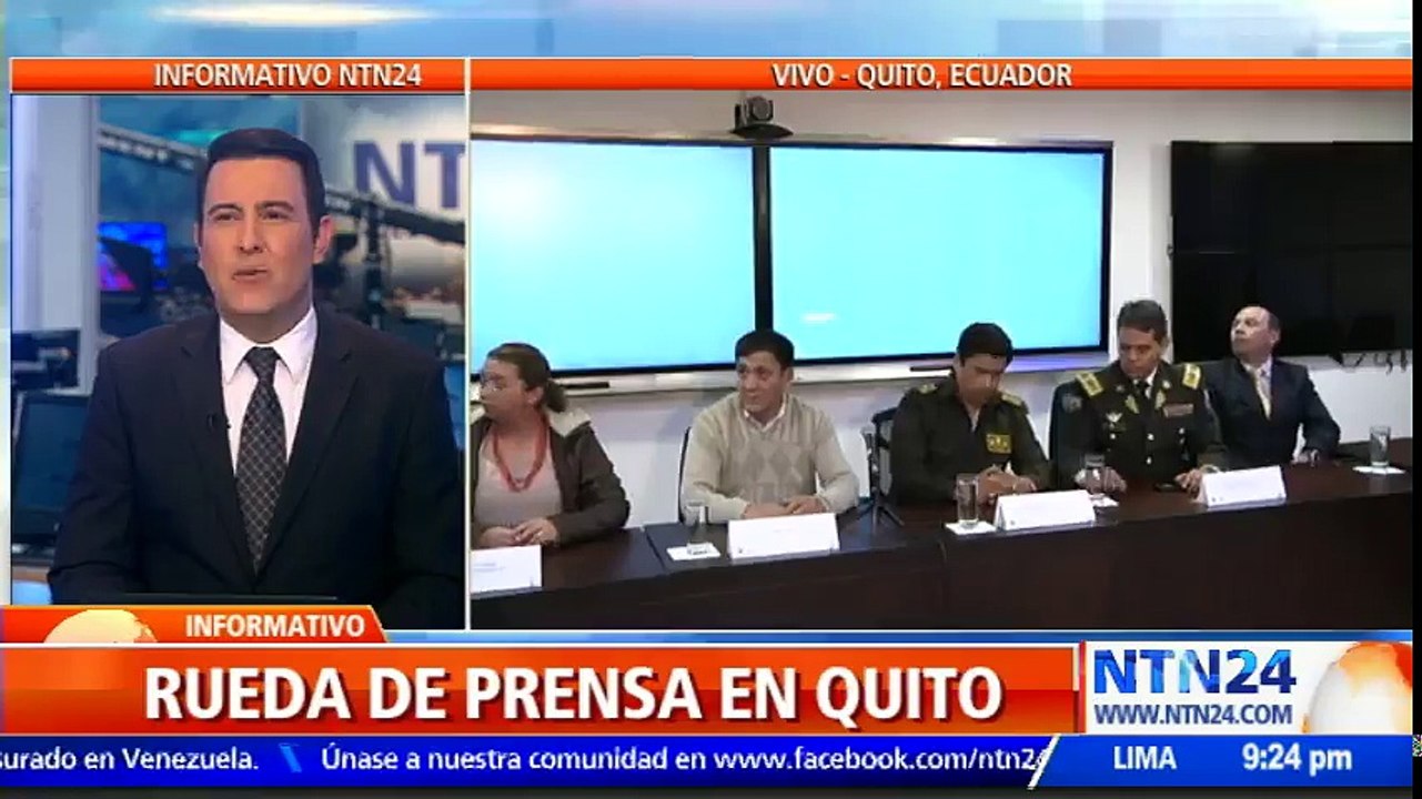 Delegación de Ecuador viajará a Colombia para apoyar labores de identificación de cuerpos hallados