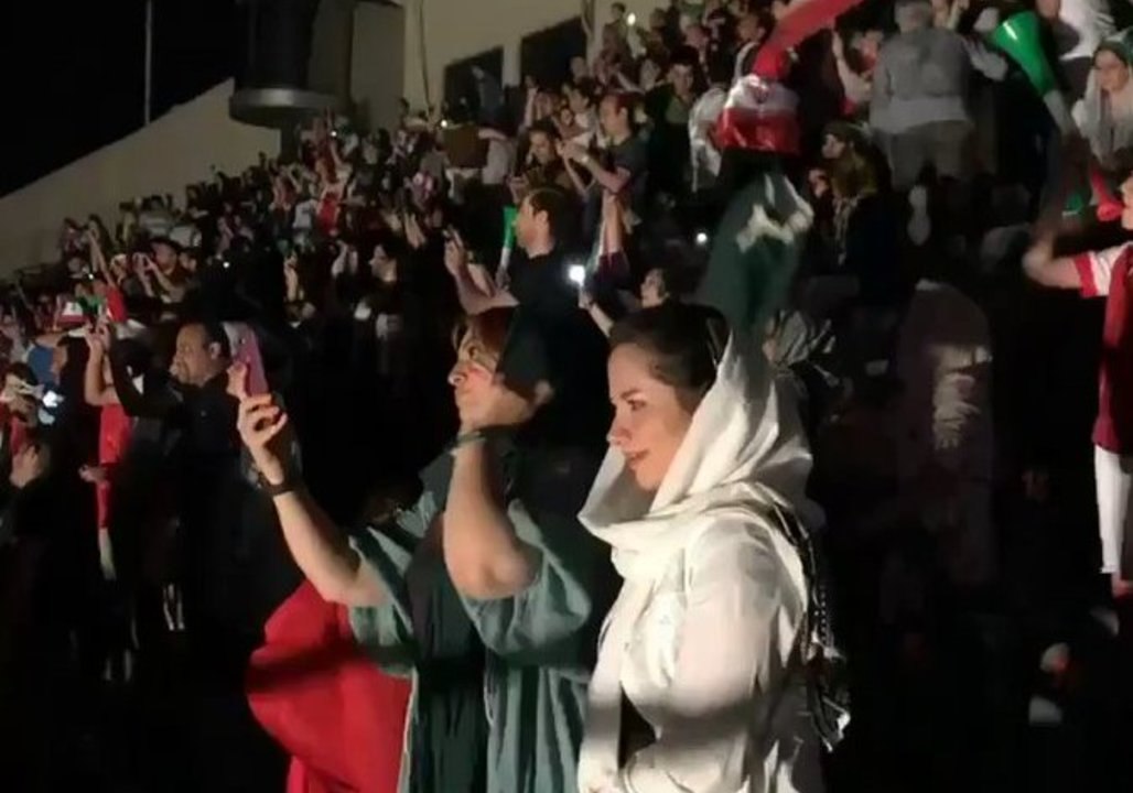 Iranian Women Allowed to Watch World Cup Match in Tehran Stadium