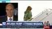 Melania Trump: la veste qui fait polémique